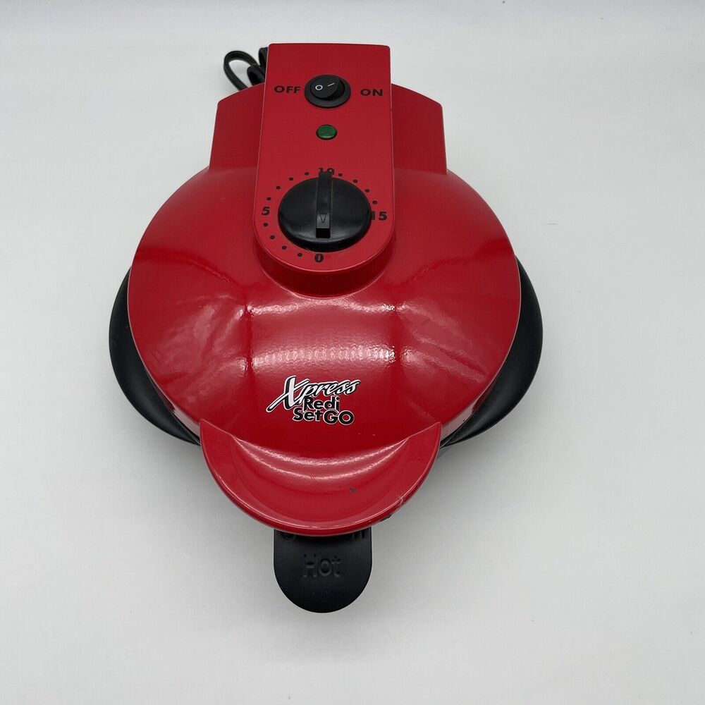 Cathy Mitchell Xpress Redi-Set-Go Red Indoor Electric Grill 05-53688